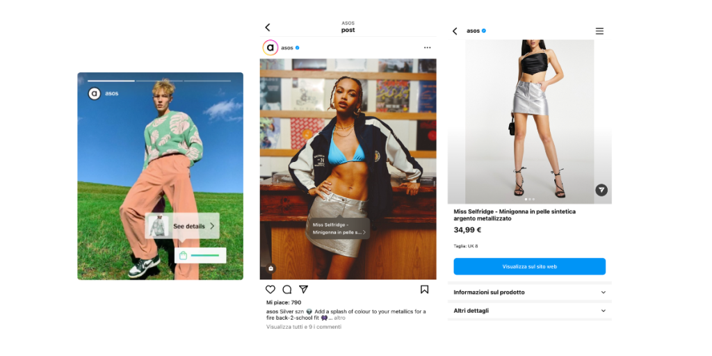 Instagram shopping, tag prodotto, vendi su instagram, social commerce